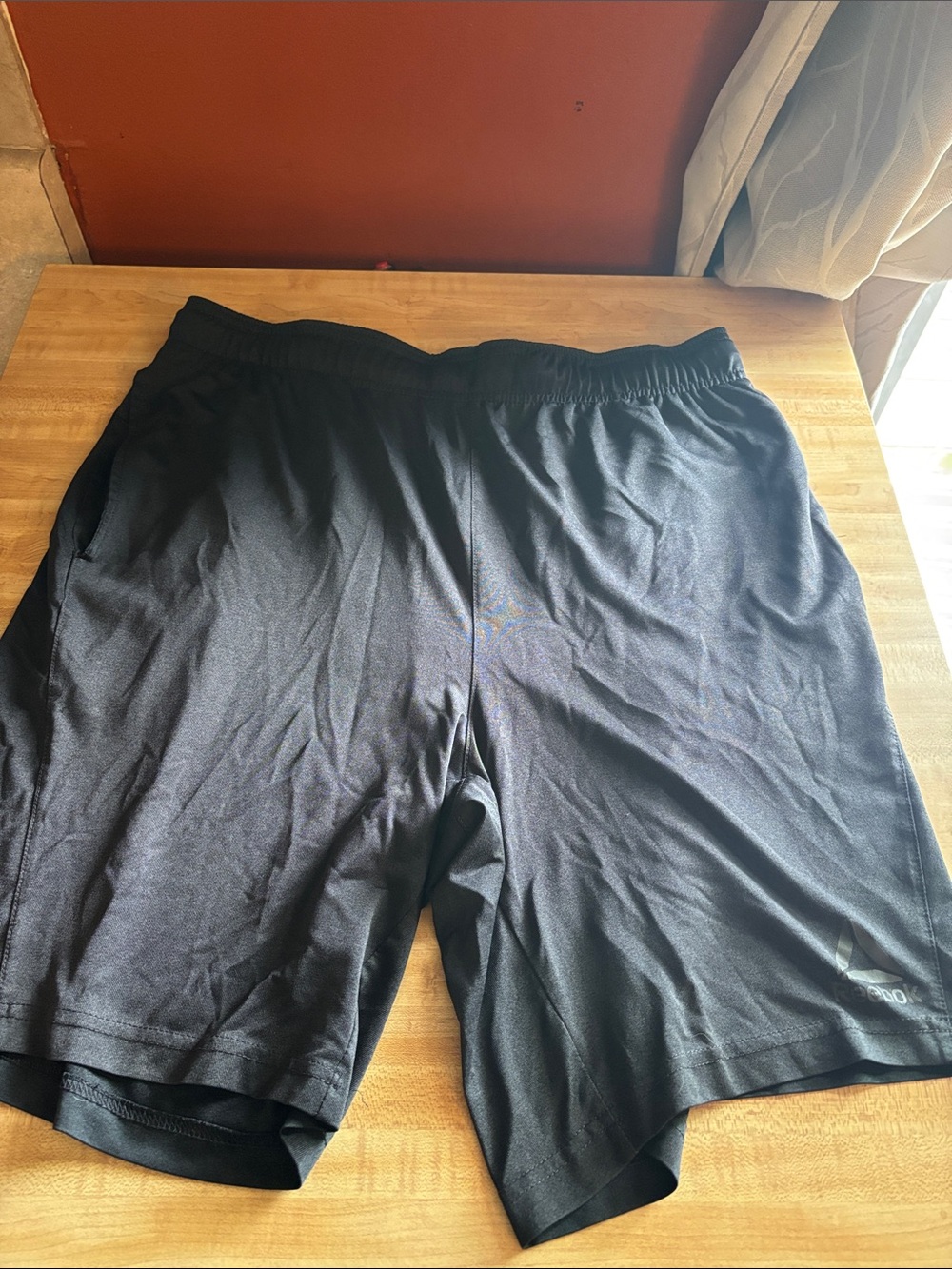 Reebok Black Men's Athletic Shorts - Lightweight Training